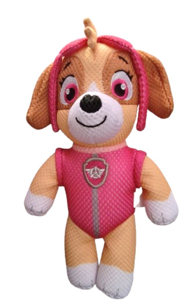 Aqua pals paw patrol skye knuffel 22 cm