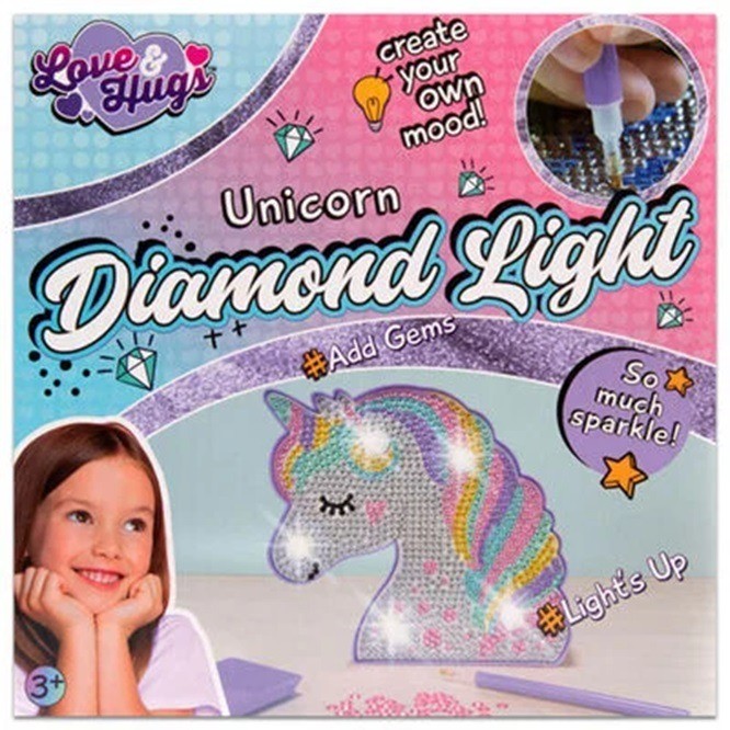 Diamond art light unicorn