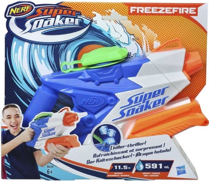 Nerf super soaker freezefire waterpistool1