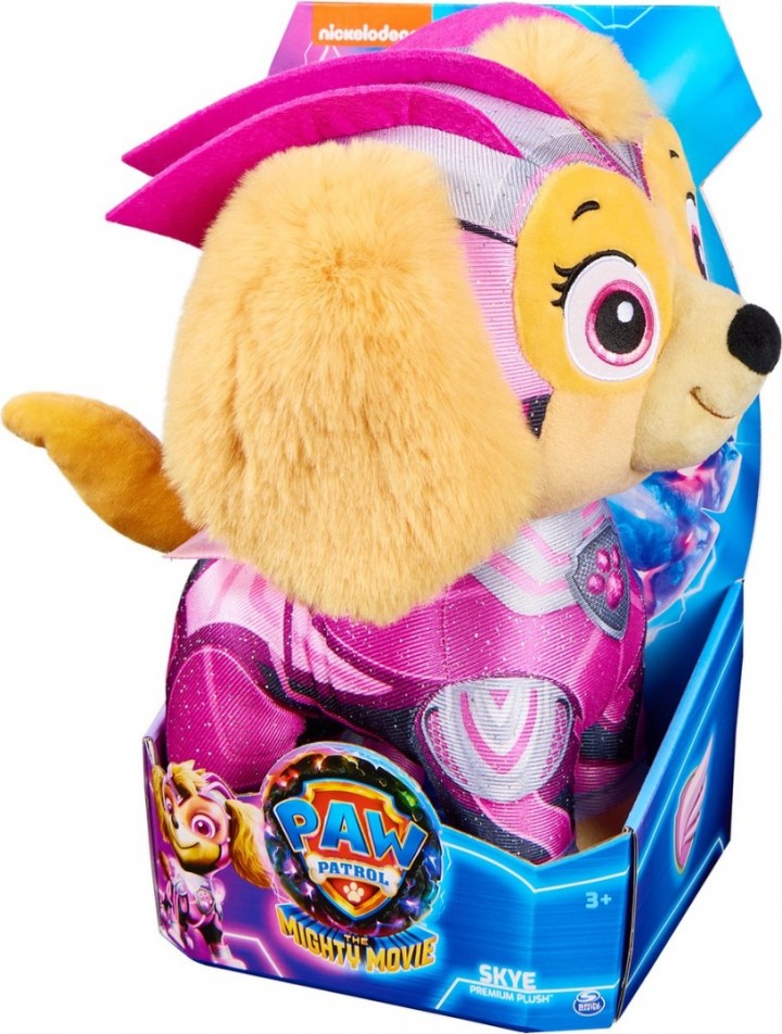 Paw patrol the mighty movie skye knuffel 30 cm