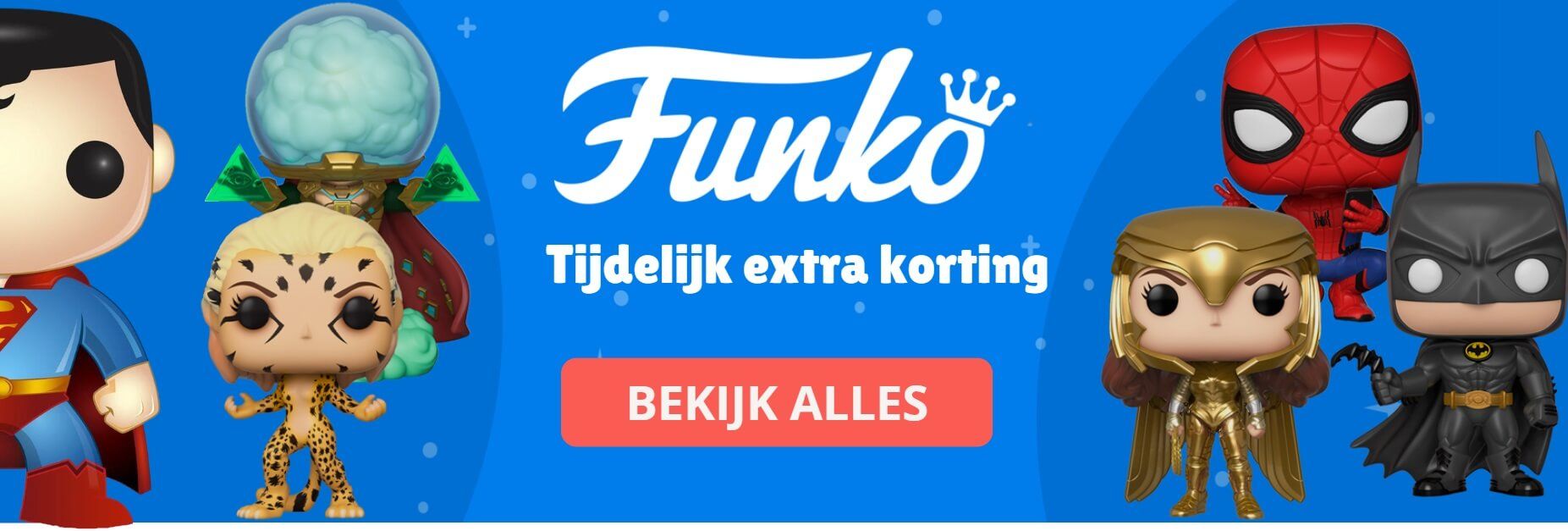 FUNKO Pop uitverkoop