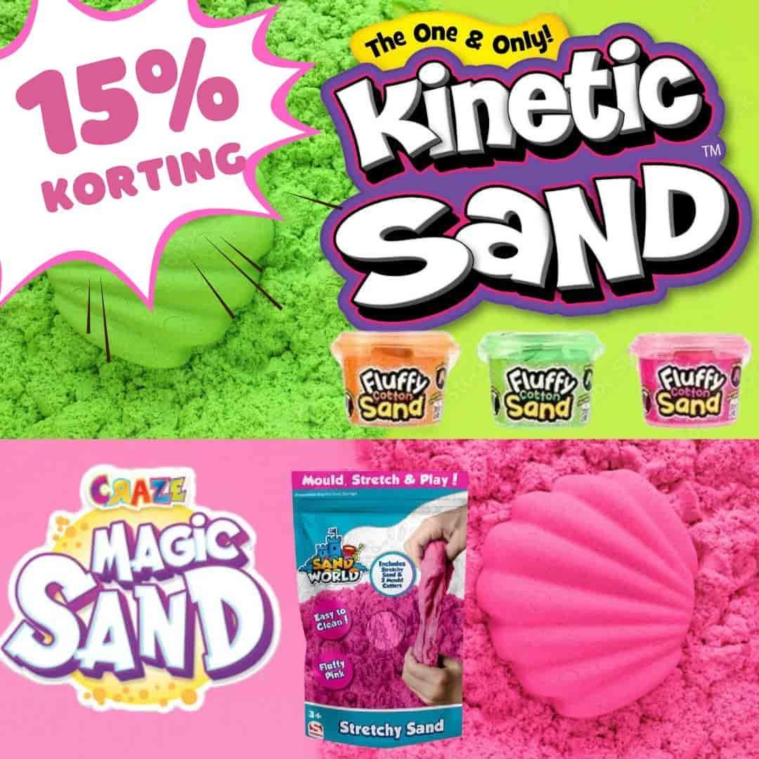 Kinetic Sand aanbieding